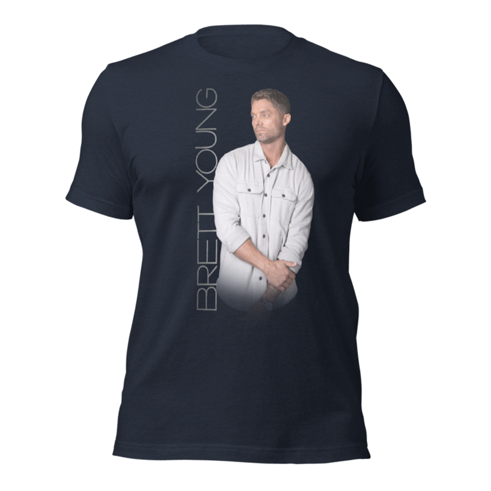 Brett Young 2.0 Face Tee - Navy