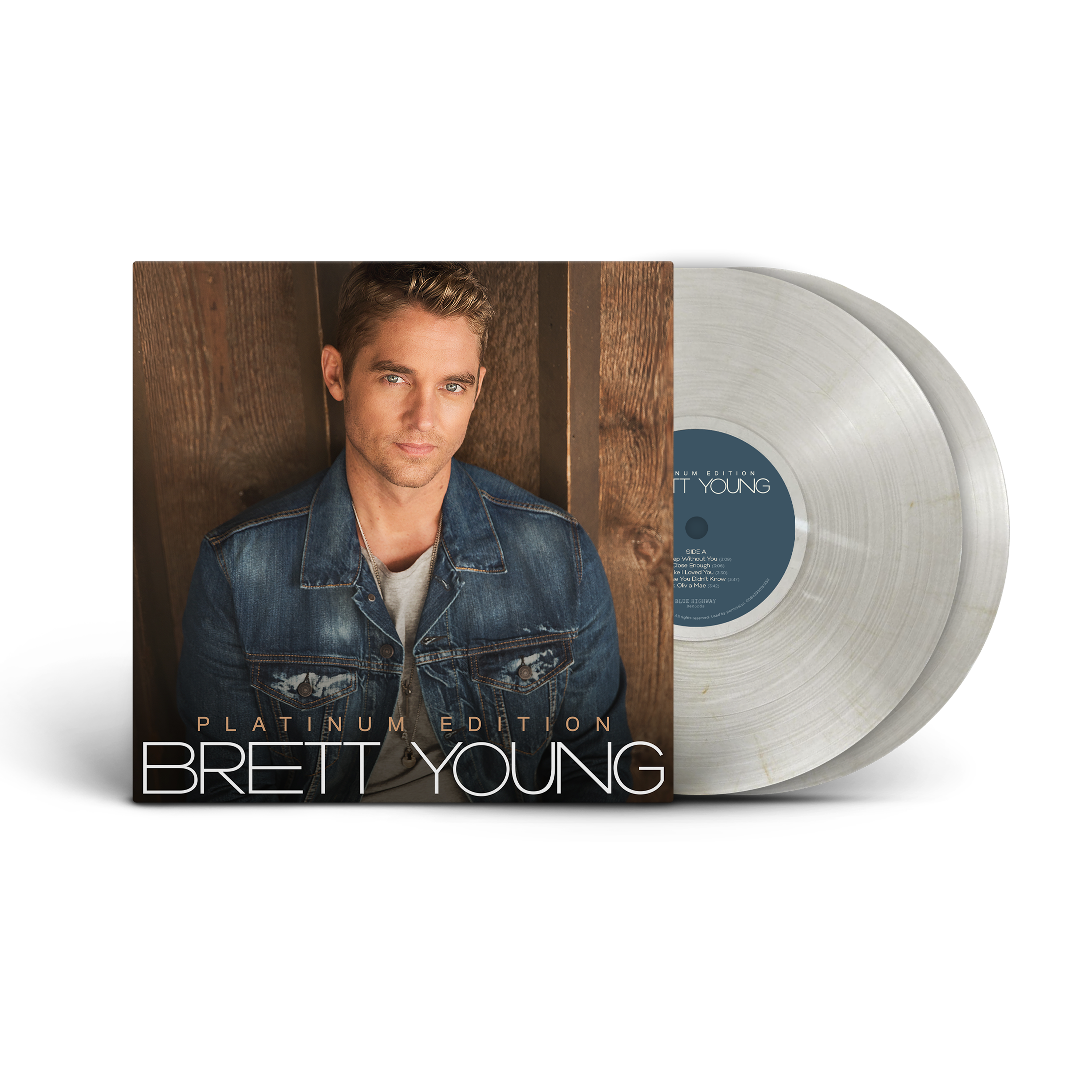 Brett Young (Platinum Edition) Smoke Color Vinyl