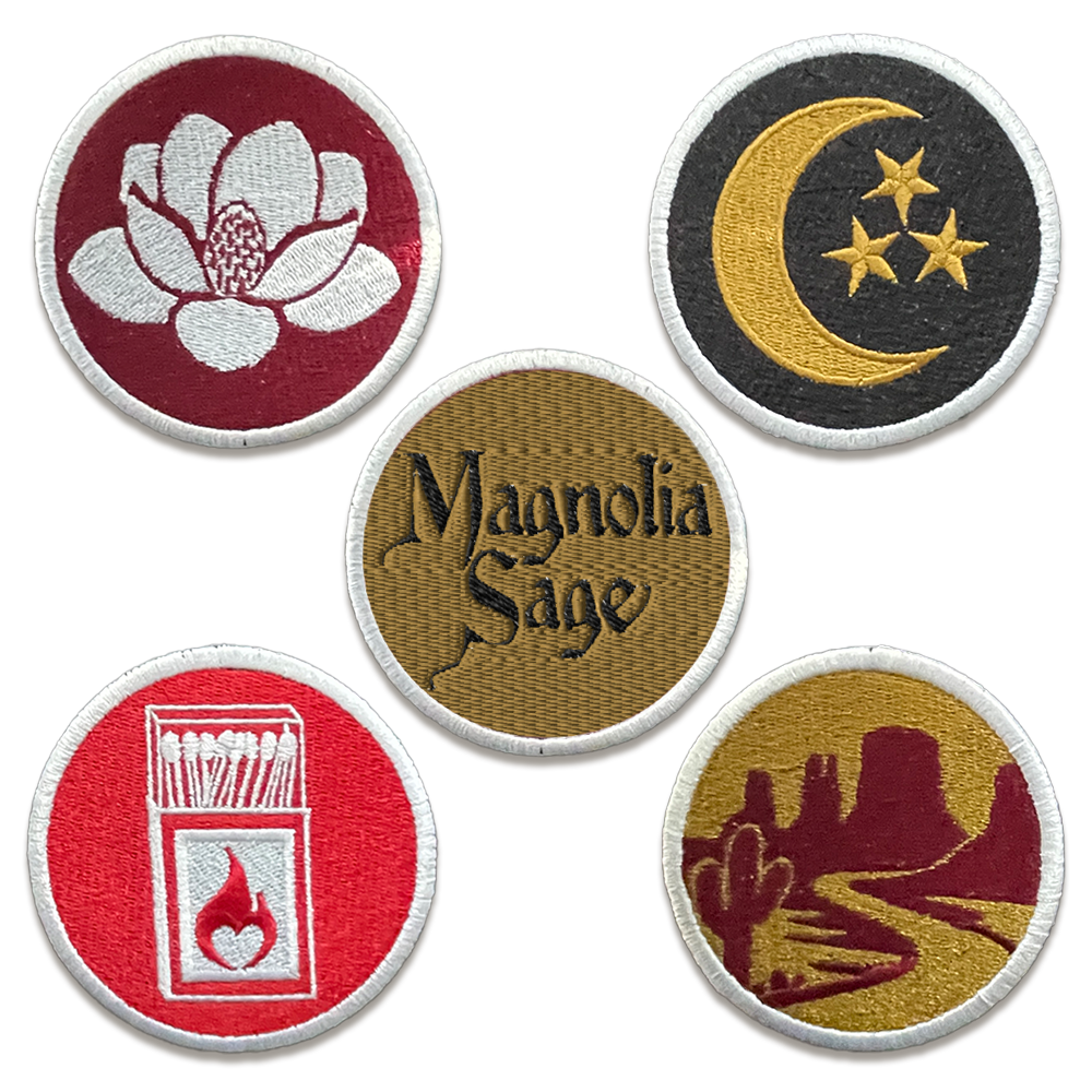 Jackson Dean Magnolia Sage Patch Set