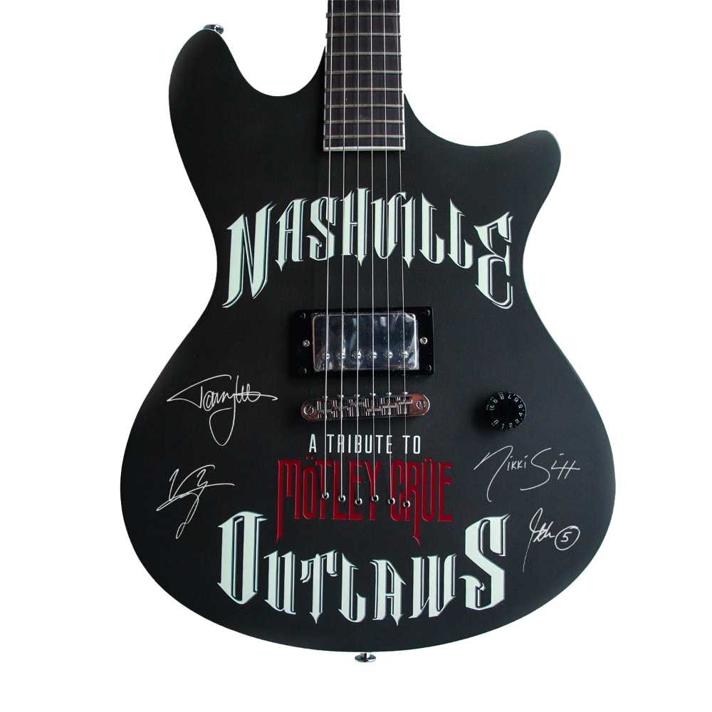 Nashville Outlaws Signed Guitar