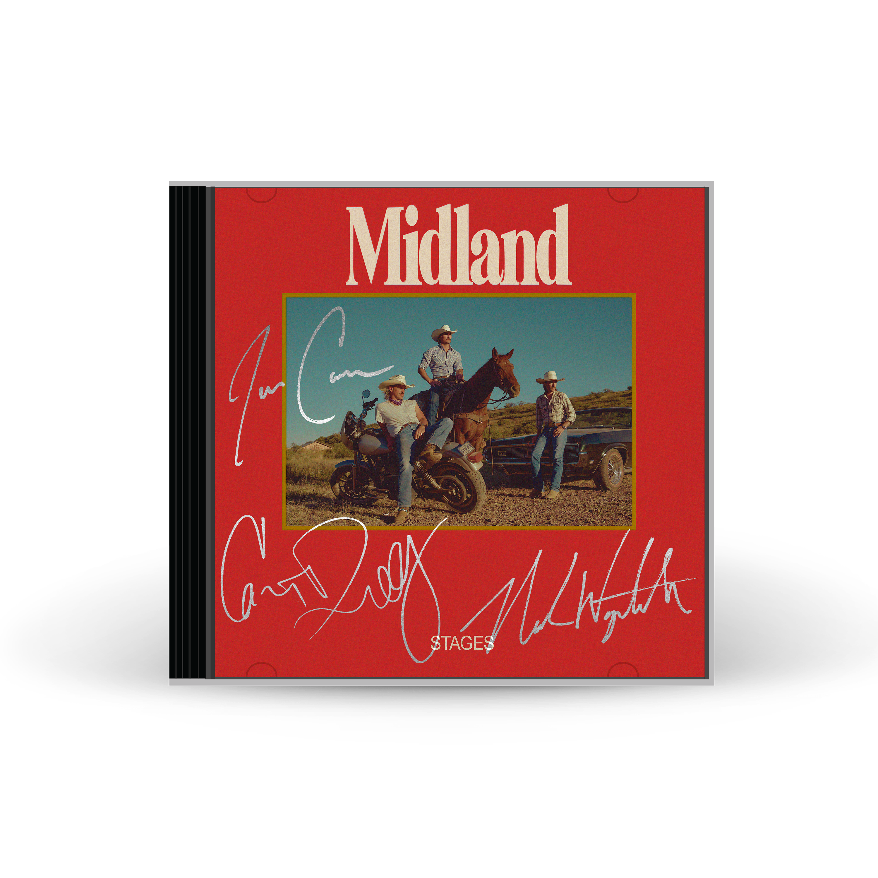 Midland - Stages Signed CD