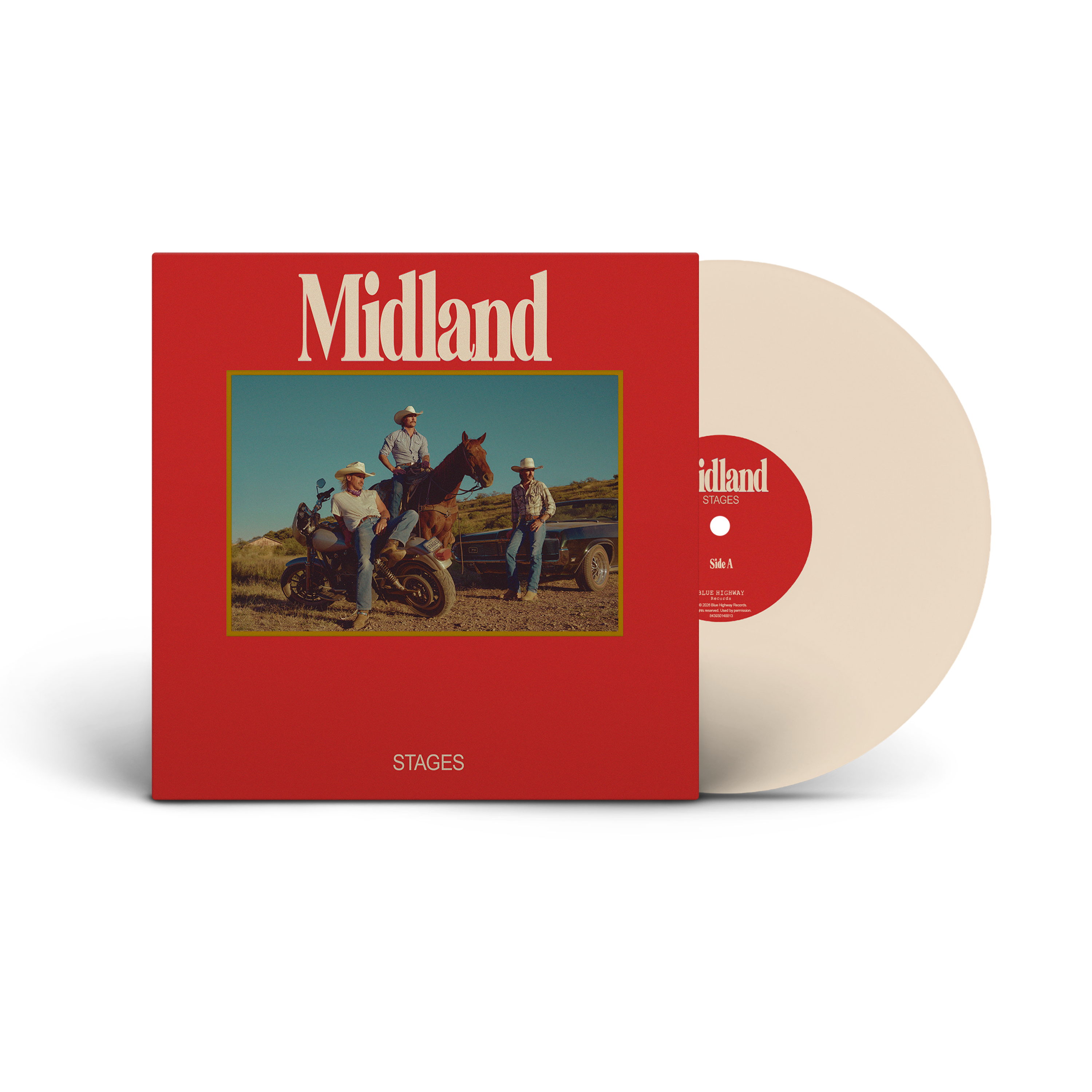 Midland - Stages Opaque Bone LP