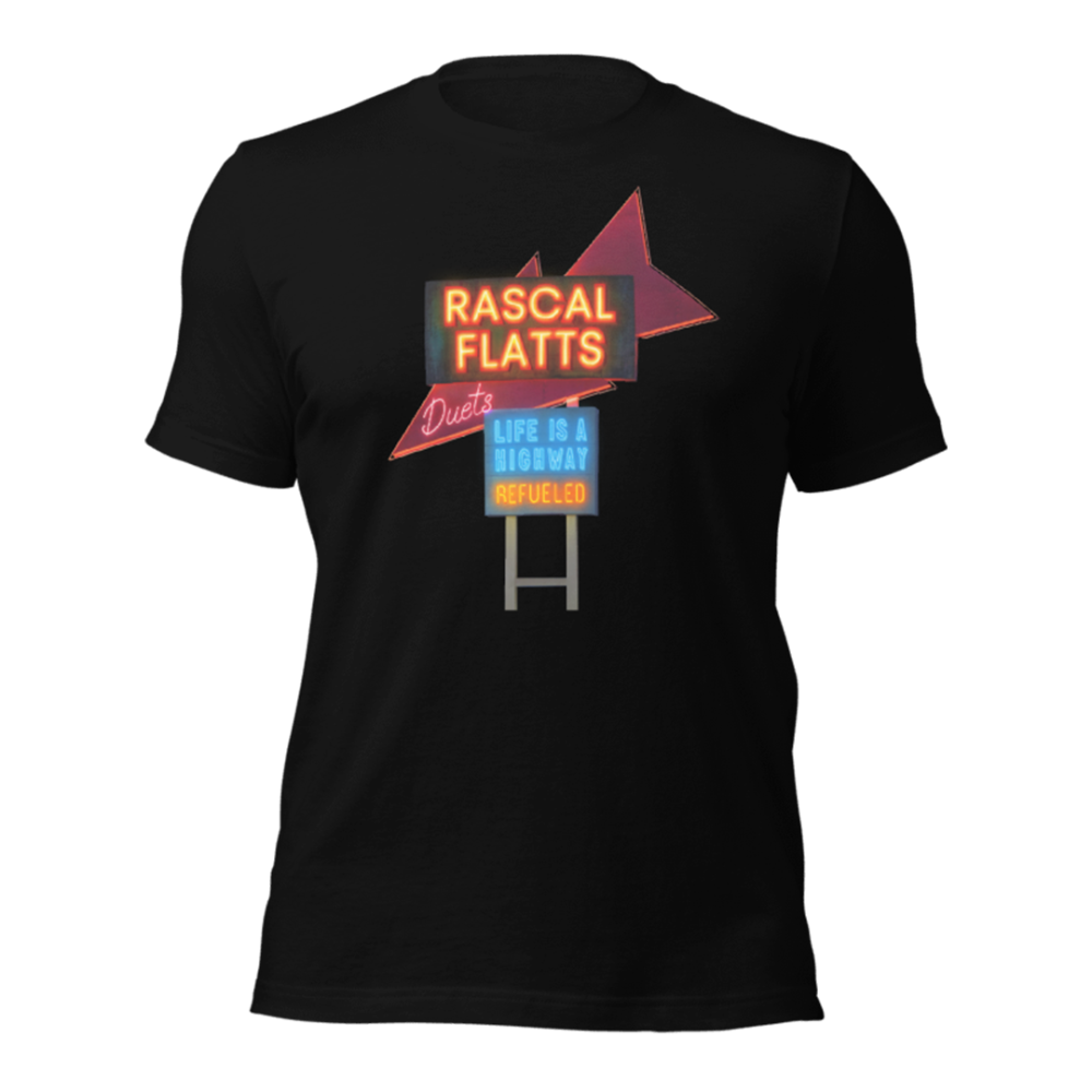 Rascal Flatts - Life Is A Highway Refueled Duets T-Shirt