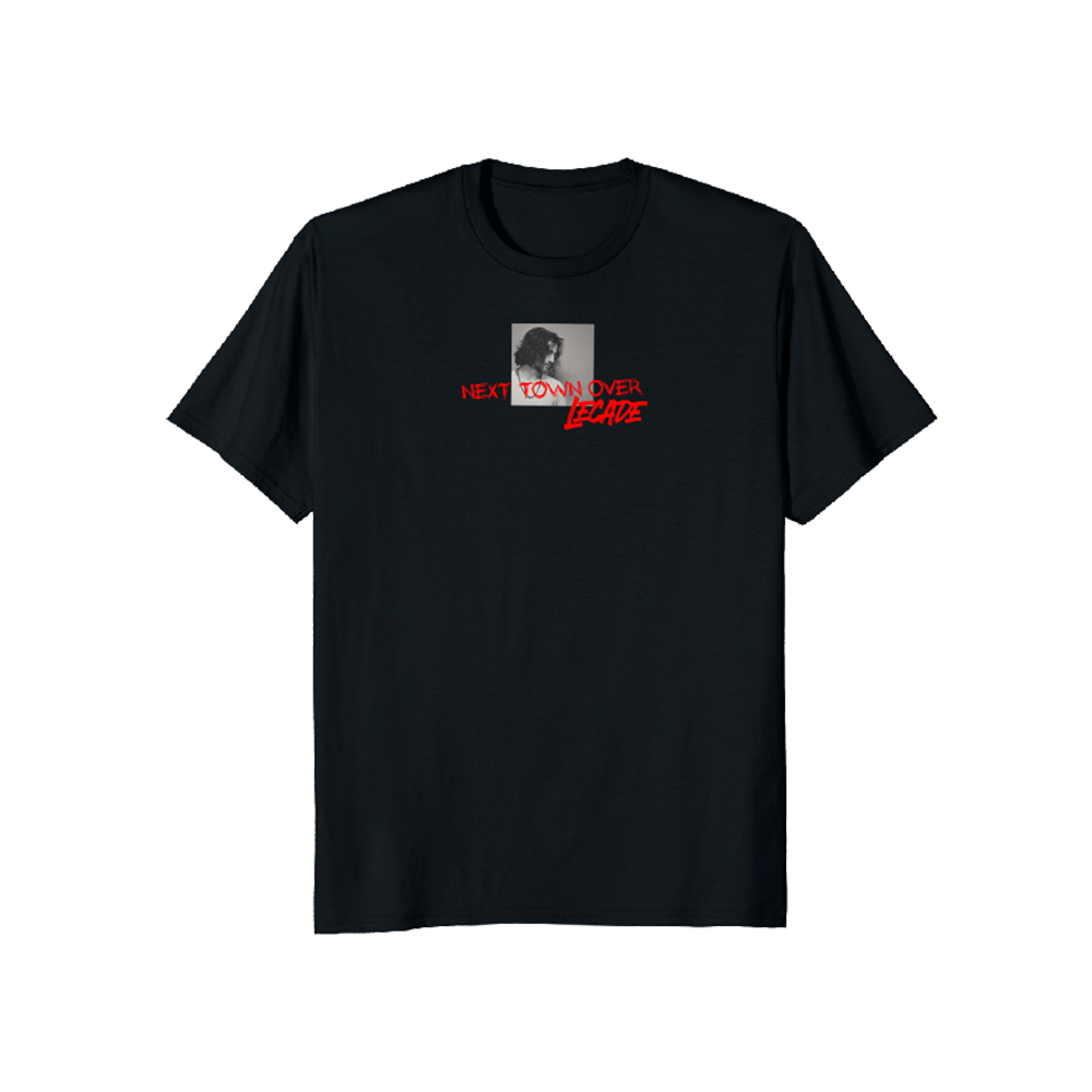 LECADE “Next Town Over” T-Shirt  - Black