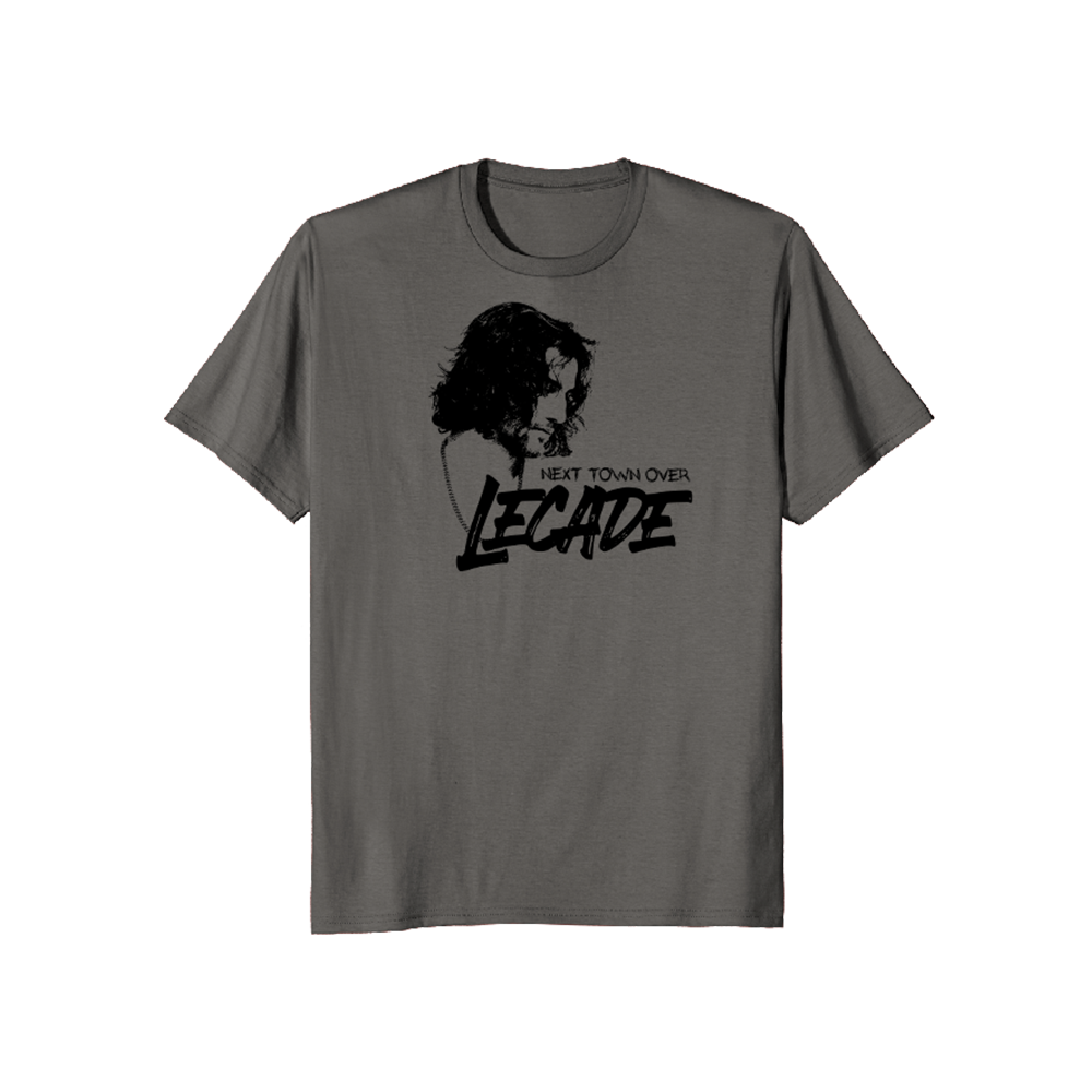 LECADE “Next Town Over” T-Shirt - Grey
