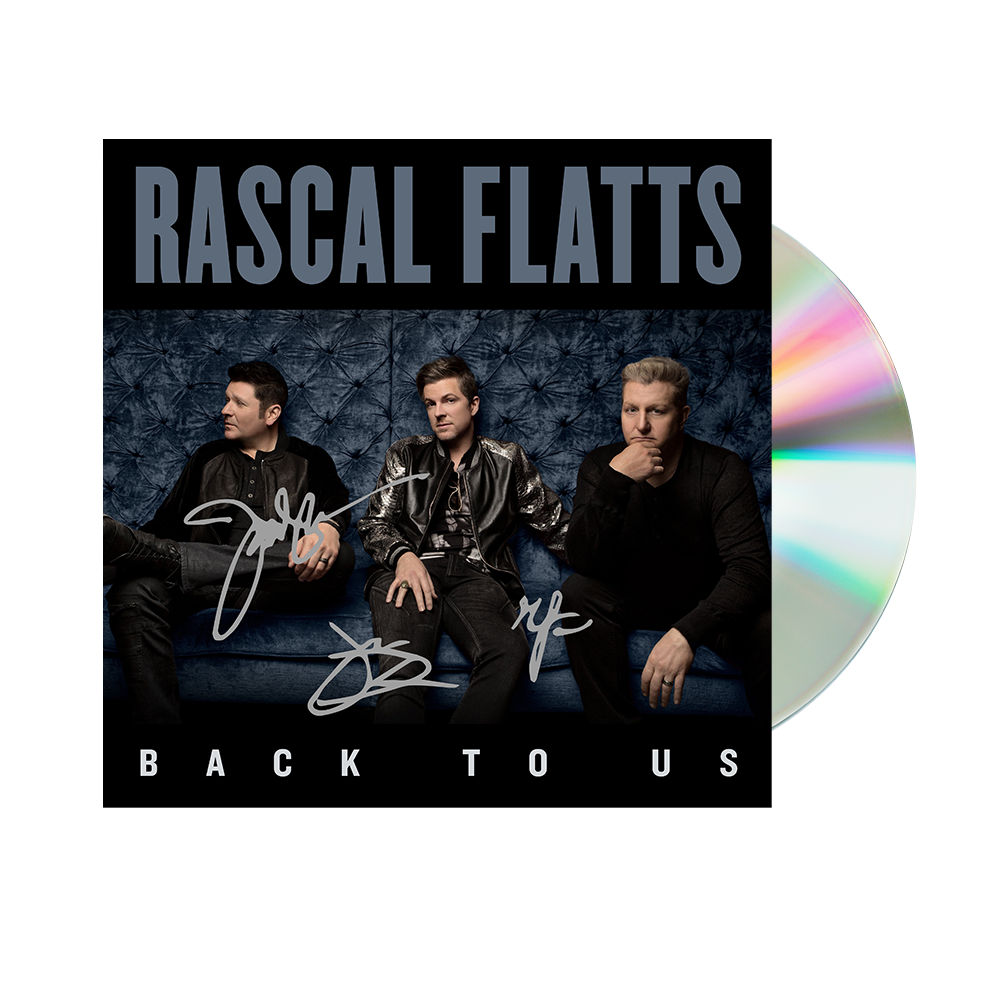 Rascal Flatts - Back To Us Signed CD