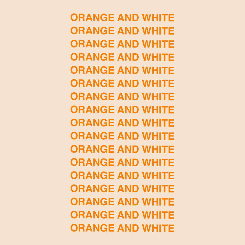 Conner Smith - Orange And White Digital Single