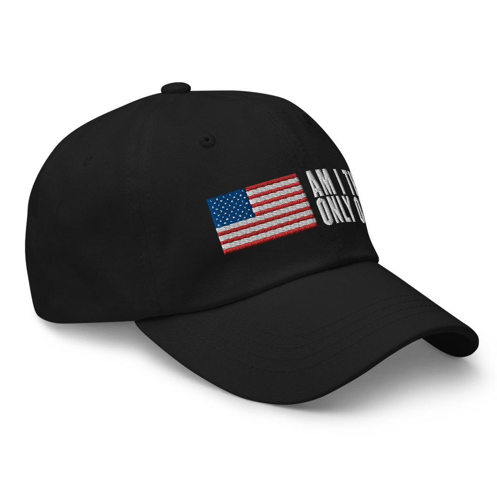 Am I The Only One Dad Hat - Right Side